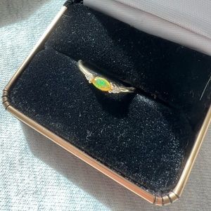 People’s Opal and Diamond Ring size 7
